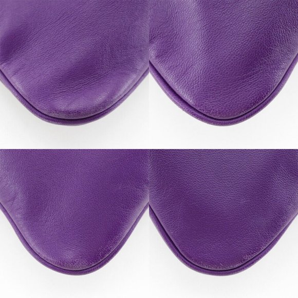 HERMES Aline Mini Shoulder Bag purple/SilverHardware Vaux Swift - Picture 5 of 9
